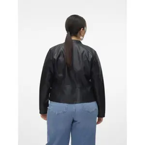 Kunstlederjacke Damen Vero Moda Favodona image-4