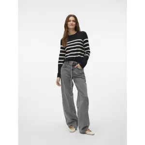 Pullover mit Rundhalsausschnitt Frau Vero Moda Saba image-3