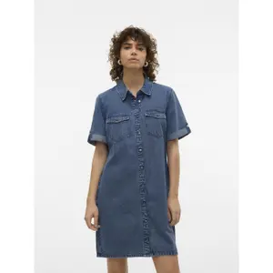 Vestito donna in denim Vero Moda Jennie image-1