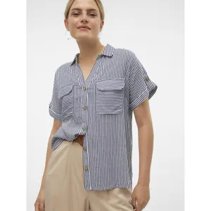 Damenbluse Vero Moda Bumpy GA image-3
