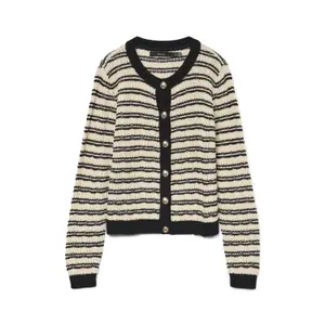 Damen Cardigan mit langen Ärmeln und Rundhalsausschnitt Vero Moda Charlot image-0