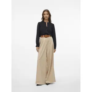 Camisa de manga larga con encaje para mujer Vero Moda Emma image-2