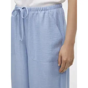 Hochtaillierte, lockere Leinenhose für Frauen Vero Moda Melaney image-5