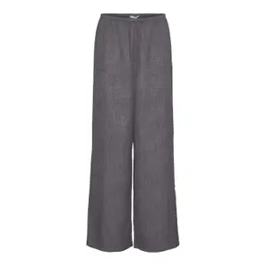 Hochtaillierte, lockere Leinenhose für Frauen Vero Moda Melaney image-0