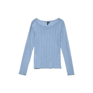Langarmshirt mit Lochmuster für Damen Vero Moda Lisa image-0