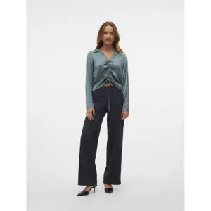Weite Hose Damen Vero Moda Berlin Zamira MW image-2