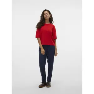 Oversize Rundhals-Pullover 2/4 für Frauen Vero Moda Silje image-2