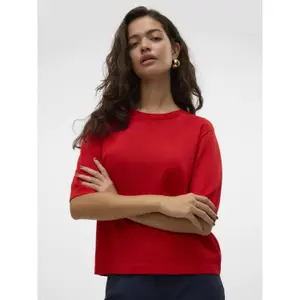 Oversize Rundhals-Pullover 2/4 für Frauen Vero Moda Silje image-3