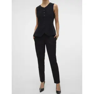 Pantaloni eleganti a vita alta donna Vero Moda Nila image-2