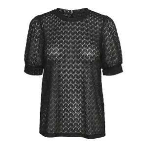 Bluse mit Rundhalsausschnitt Frau Vero Moda Becca Lace image-0