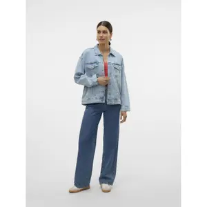 Oversize-Jeansjacke Damen Vero Moda Tessa image-1