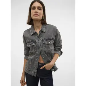 Oversize-Jeansjacke Damen Vero Moda Tessa image-4