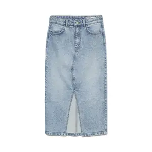 Hochtaillierter Midijupe aus Jeans für Damen Vero Moda Natalie Mix image-0