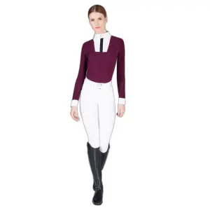 Camisa de equitação de competição feminina Vestrum Mezzocorona image-0