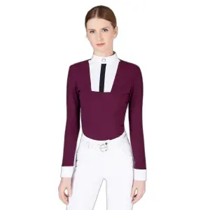 Camisa de equitação de competição feminina Vestrum Mezzocorona image-1