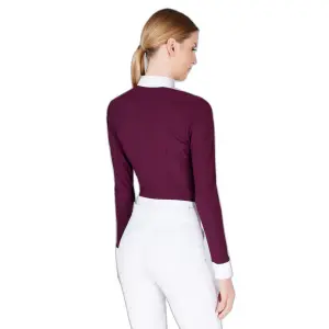 Camisa de equitação de competição feminina Vestrum Mezzocorona image-3