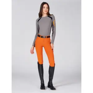 Calças de equitação mid grip para mulher Vestrum Syracuse image-2