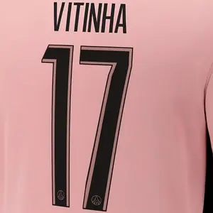 Flocage third PSG Ligue des Champions VITINHA #17 2024/25 image-0