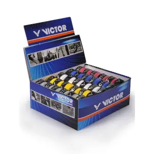 Lot de 60 grips de badminton Victor Over-Grip Pro image-1