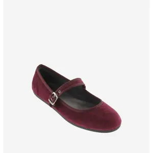 Ballet flats woman Victoria Oda Mercedes Terciopelo image-1
