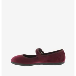 Ballet flats woman Victoria Oda Mercedes Terciopelo image-3