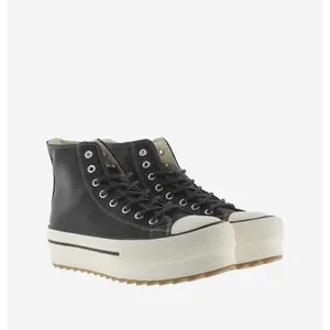 Women's leather high-top trainers Victoria Tribu Doble Efecto Piel image-2
