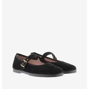 Ballet flats woman Victoria Gong-Fu Terciopelo image-3