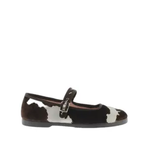 Animal print ballerinas for women Victoria Gong-Fu Terciopelo image-0