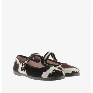 Animal print ballerinas for women Victoria Gong-Fu Terciopelo image-4