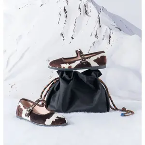 Animal print ballerinas for women Victoria Gong-Fu Terciopelo image-5