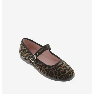 Animal print ballerinas for women Victoria Gong-Fu Terciopelo image-1