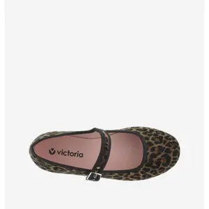 Animal print ballerinas for women Victoria Gong-Fu Terciopelo image-3