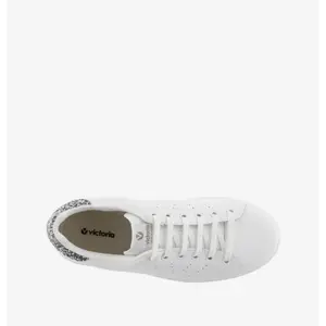 Leather glitter sneakers for women Victoria image-4