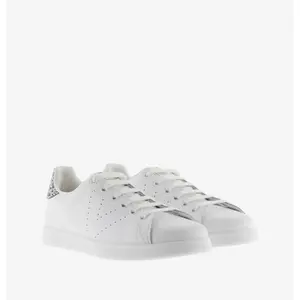 Leather glitter sneakers for women Victoria image-2