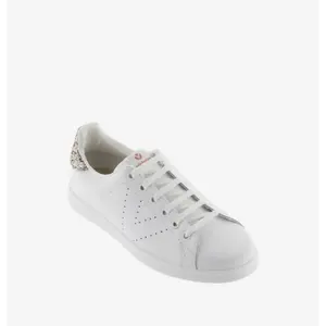 Leather glitter sneakers for women Victoria image-1