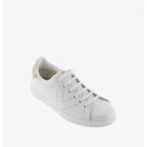 Leather glitter sneakers for women Victoria image-1