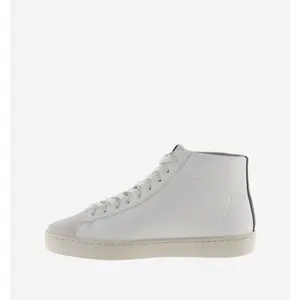 Leather trainers with leather suede toe Victoria image-4
