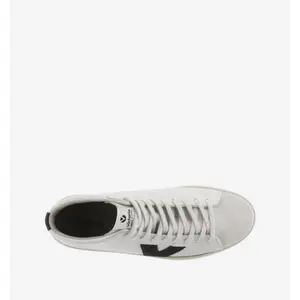 Leather trainers with leather suede toe Victoria image-3