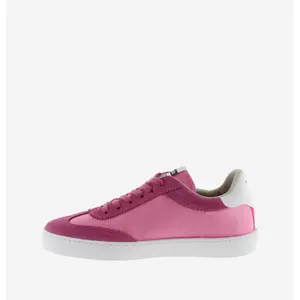 Leather and nylon trainers Victoria Berlín image-4