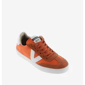 Leather and nylon trainers Victoria Berlín image-1