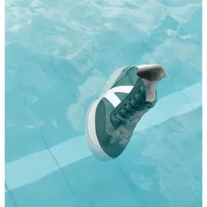 Leather and nylon trainers Victoria Berlín image-5