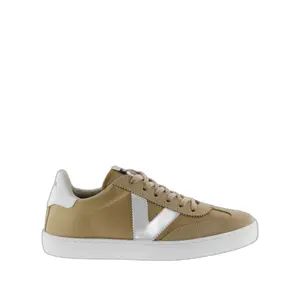 Leather and nylon trainers Victoria Berlín image-0