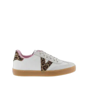 Suede and leather trainers for women Victoria Berlín Leopardo image-0