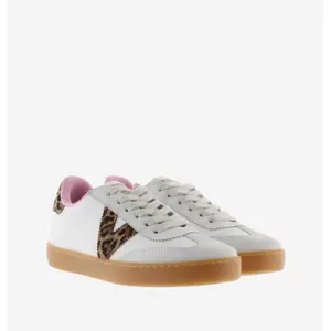 Suede and leather trainers for women Victoria Berlín Leopardo image-2