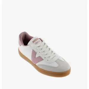 Leather and suede effect trainers for women Victoria Berlín Ciclista image-4