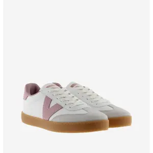 Leather and suede effect trainers for women Victoria Berlín Ciclista image-1