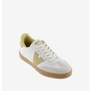 Leather and suede effect trainers for women Victoria Berlín Ciclista image-3