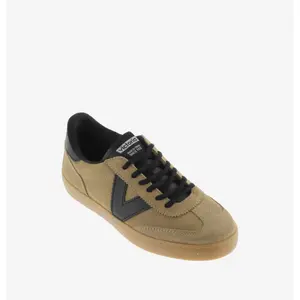 Contrast split leather sneakers Victoria Berlín Ciclista image-1