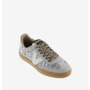Glitter animal print trainers for women Victoria Berlín Ciclista image-2