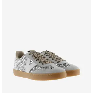Glitter animal print trainers for women Victoria Berlín Ciclista image-1